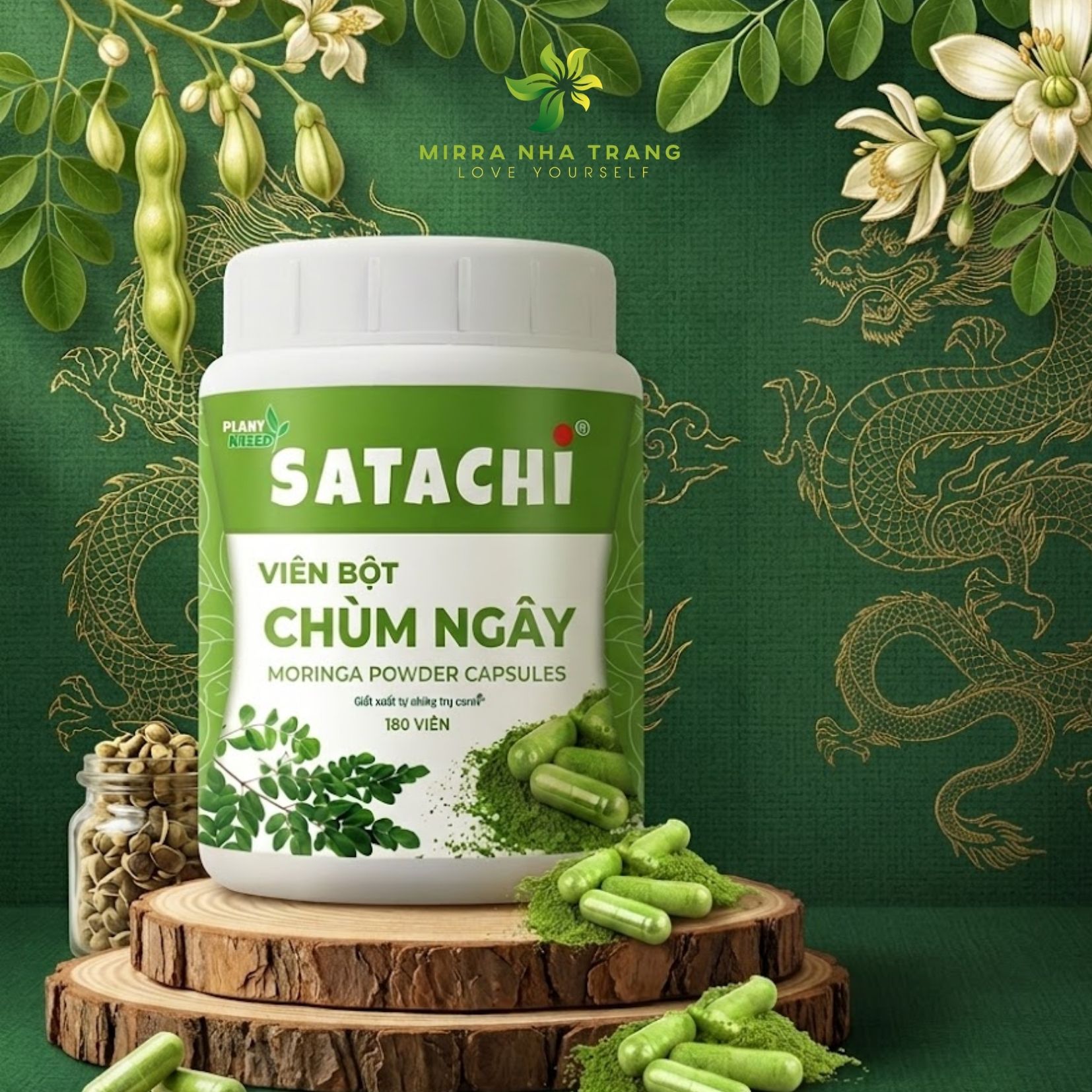 Viên bột chùm ngây Mirra
