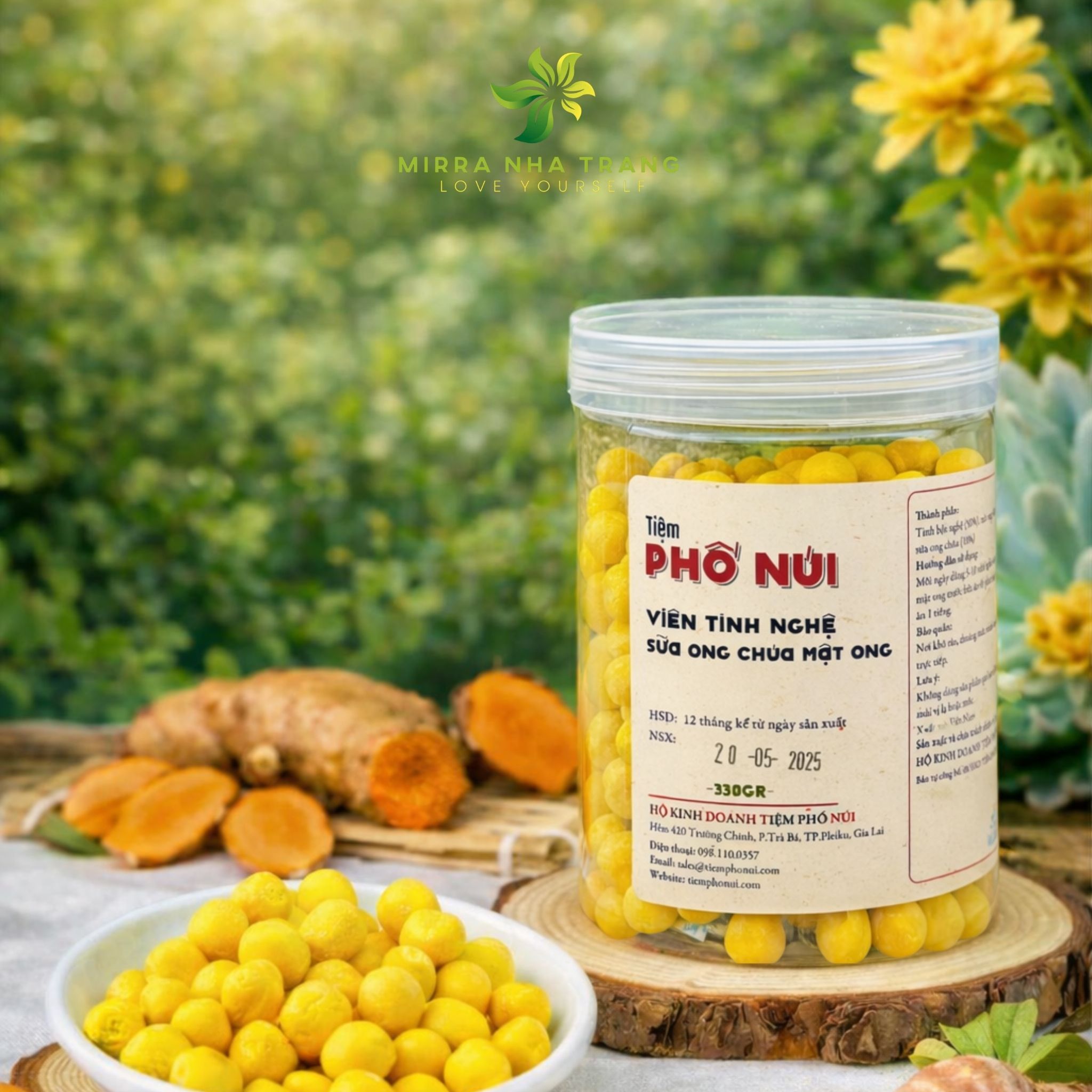 Viên Tinh Nghệ Mật Ong