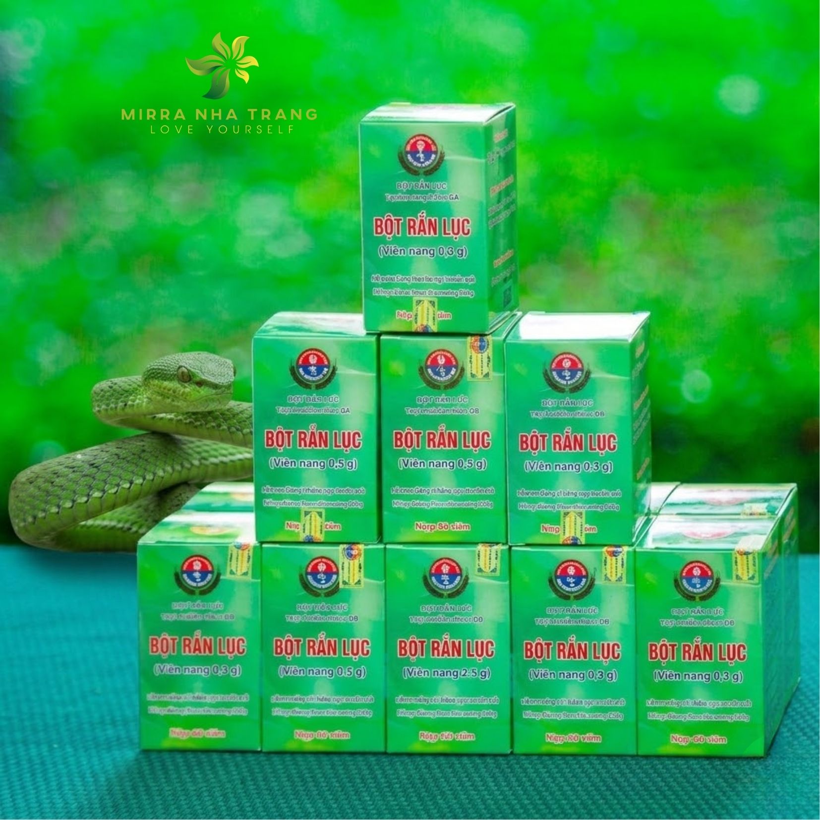 Bột Rắn Lục «порошок зелёной змеи»