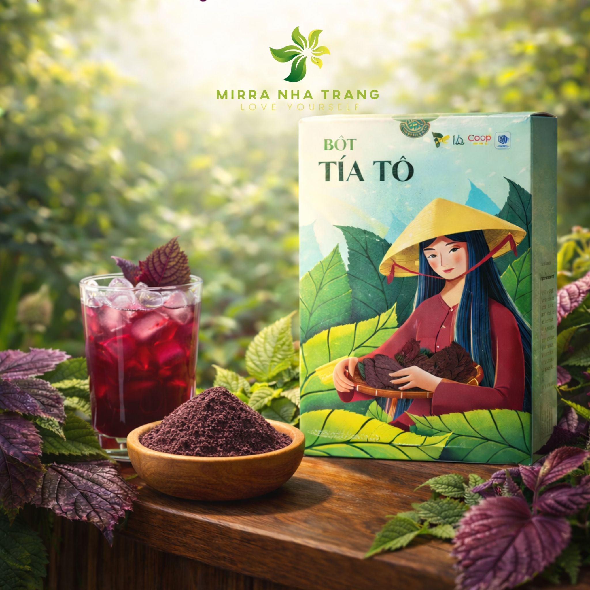 Tía Tô Капсулы с порошком листьев Периллы